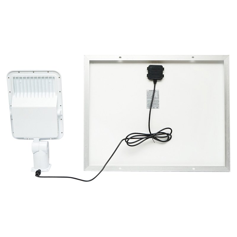 Proiector LED 30W cu panou solar si baterie 3,2V/40Ah si suport articulat Breckner Germany